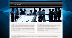 Desktop Screenshot of css-group.de