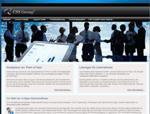 Tablet Screenshot of css-group.de